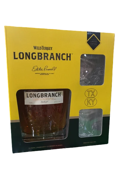 Wild Turkey Longbranch Gift Set