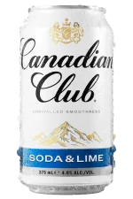 Canadian Club & Soda Can 375ml