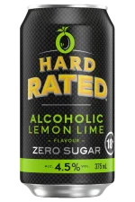 Hard Rated Lemon Lime Zero 4.5% Can 375ml